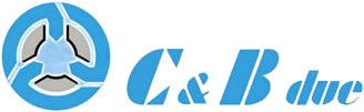Logo C&B Due - centrales à béton, machines carrières, menuiserie métallique